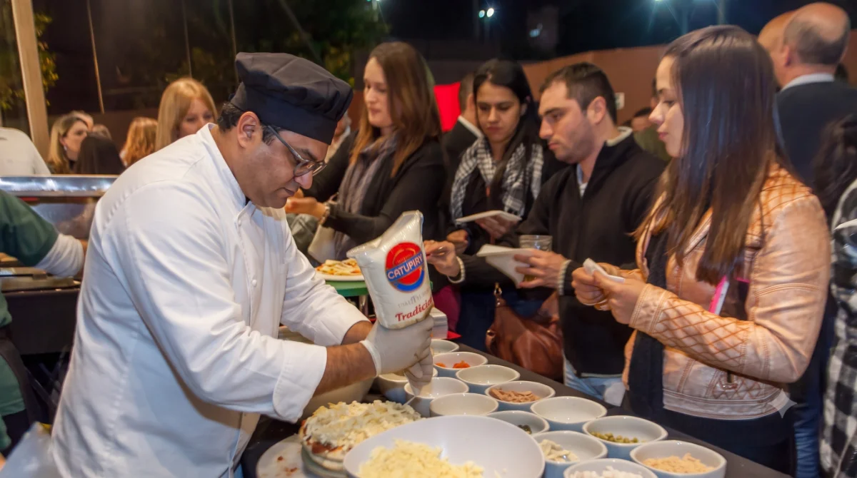 Show cooking no evento